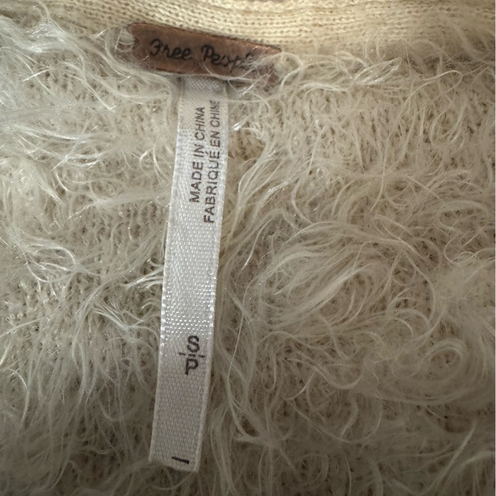 Free People Hampton Shaggy Duster Cardigan - Picture 5 of 6